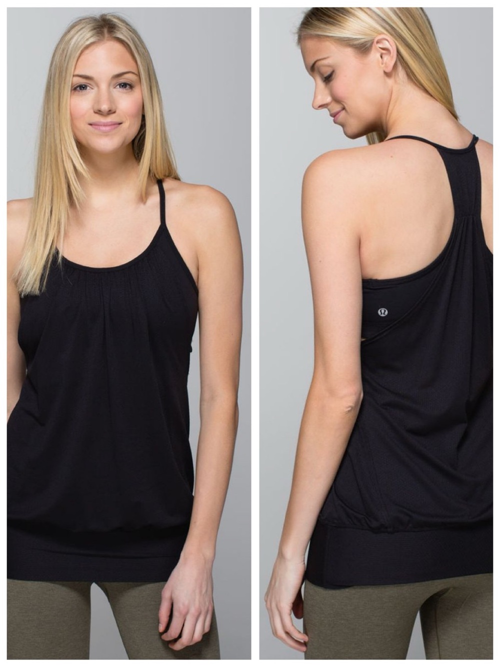 Lululemon Athletica No Limits Tank, Black sz. 4